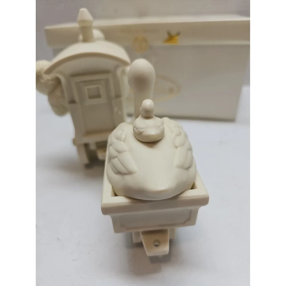 Snowbabies I THINK I CAN 2 Pc Train FRIENDSHIP CLUB EXCLUSIVE Dept 56 Figurine